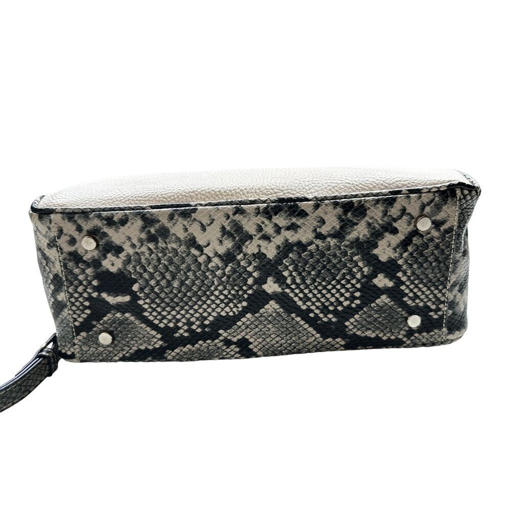 Dana Buchman Purse Snake Animal Print Trim Faux Leather - Picture 12 of 16